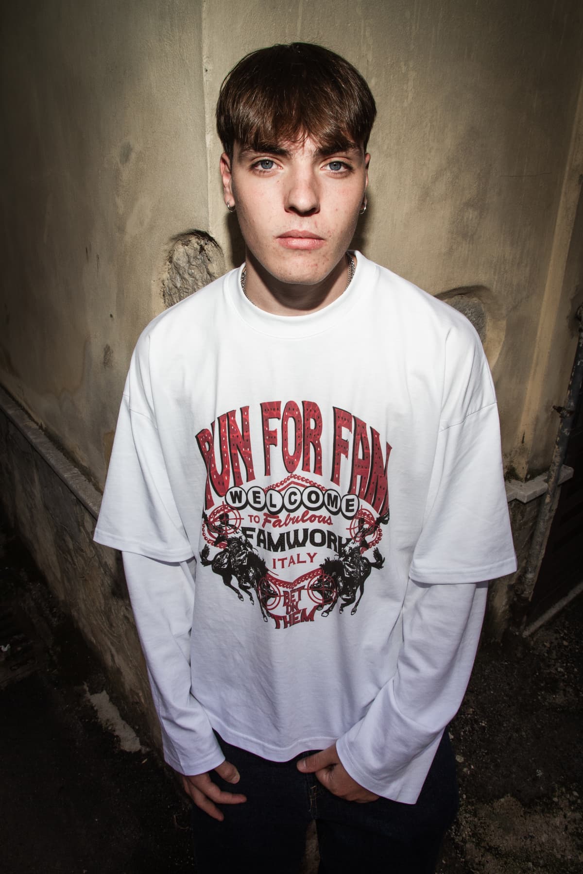 WHITE FAMWORK SLEEVE - Image 1